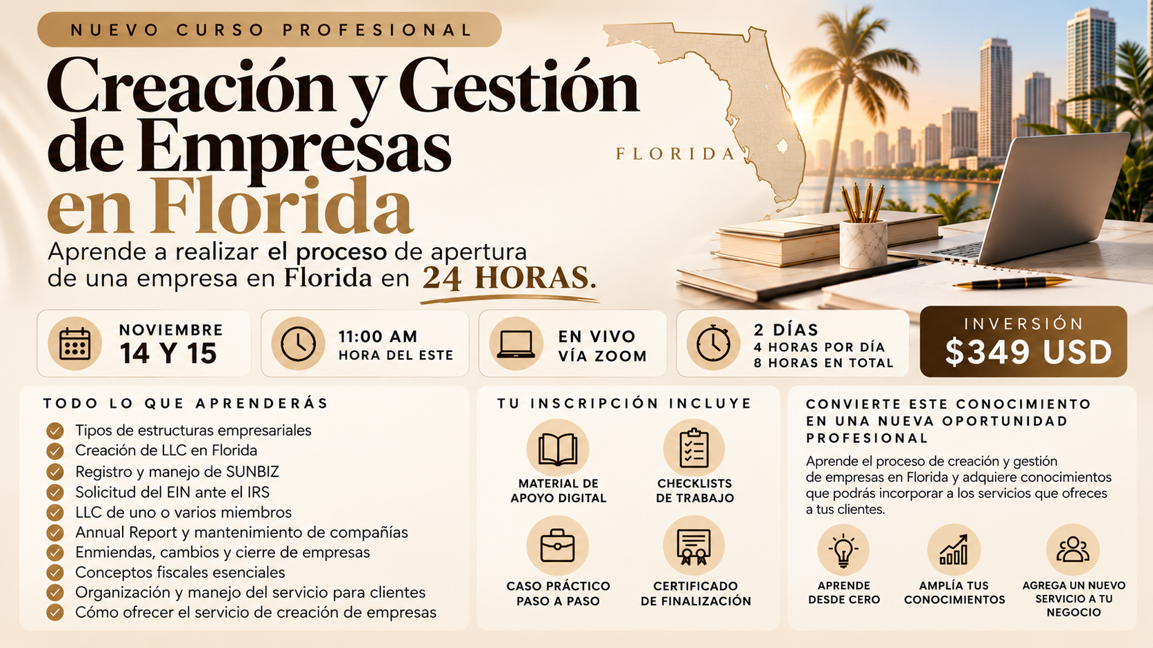 Curso promocional de ELA Professional Services
